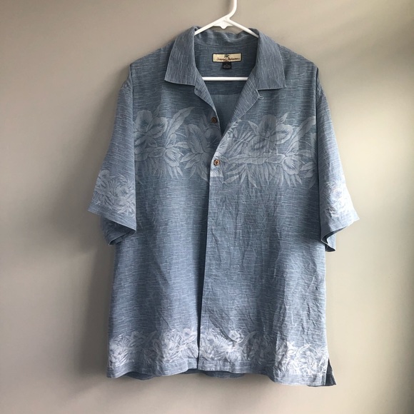 Tommy Bahama Other - Tommy Bahama 100% Silk Button Down Shirt Size M
